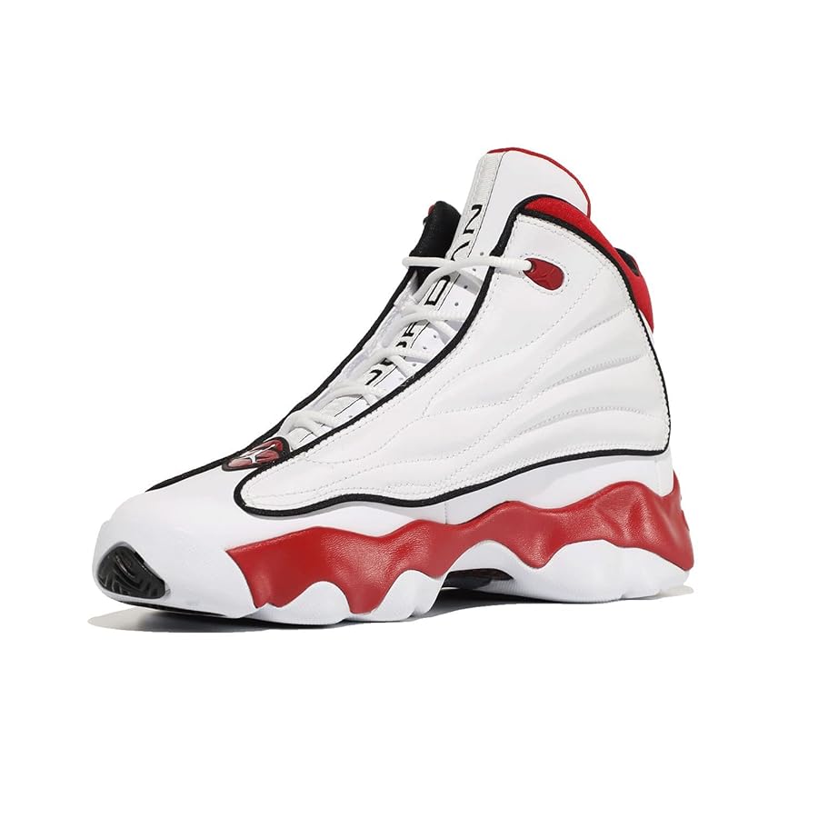 Amazon.com | Jordan Pro Strong (Big Kid) White/Black/Gym Red